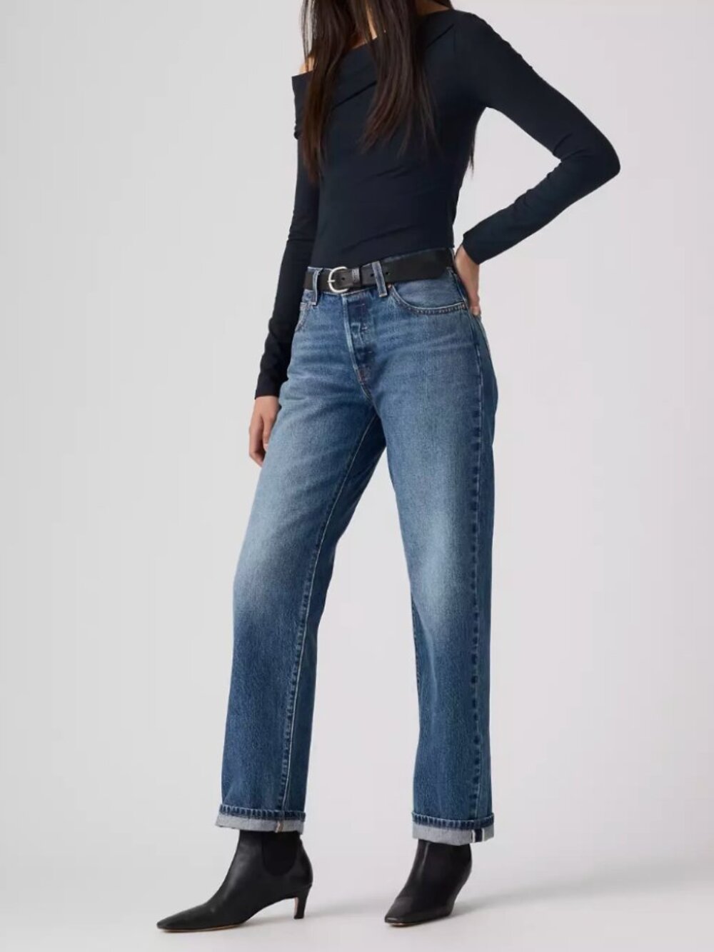 Levi's 501 Women's Light Wash Denim Jeans Size 25 Classic Casual